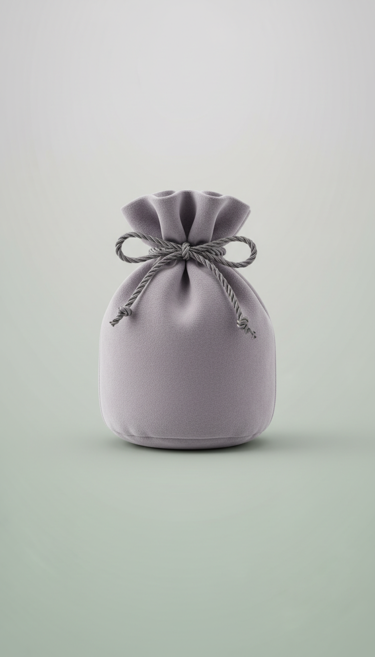 Bolsa de terciopelo suave al tacto