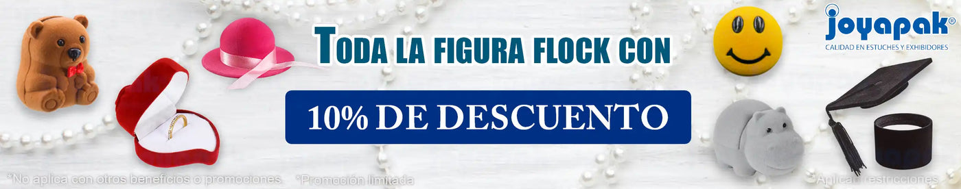 Promoción figura flock 10% de descuento