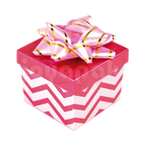Caja Sombrero Chevron
