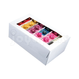 Caja con Moño de Flor para Anillo