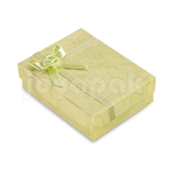 Caja con Moño de Flor para Juego Cadena con Dije