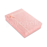 Caja con Moño de Flor para Juego Cadena con Dije