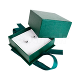 Caja Esmeralda para Aretes