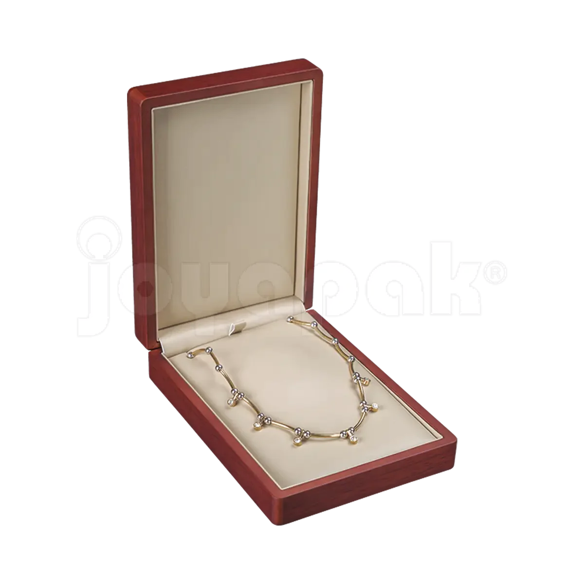 Estuche Nogal para Gargantilla