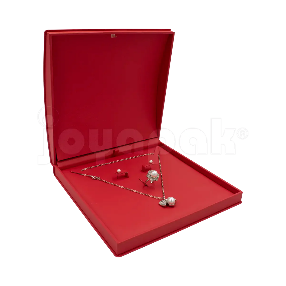 Estuche Topacio para Collar con Arete