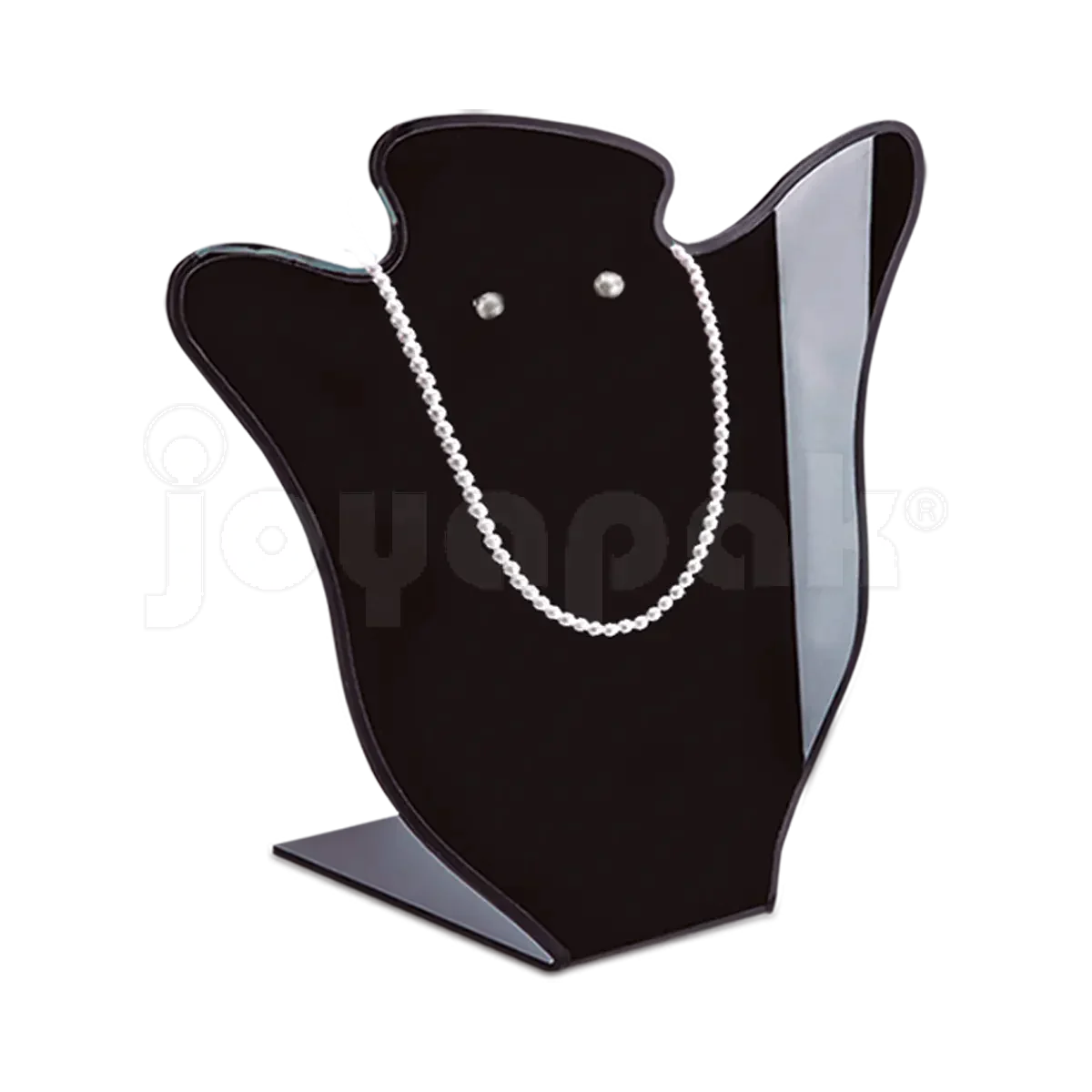 Exhibidor de Acrílico Cuello Grande para Collar y Aretes