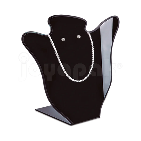 Exhibidor de Acrílico Cuello Grande para Collar y Aretes