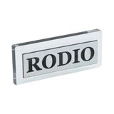 Letrero de Acrílico - Rodio