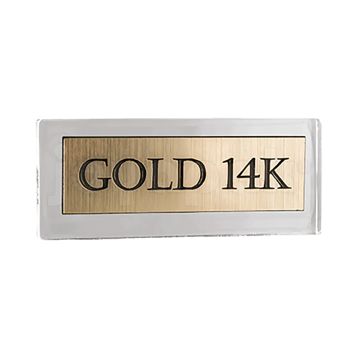Letrero de Acrílico - Gold 14K