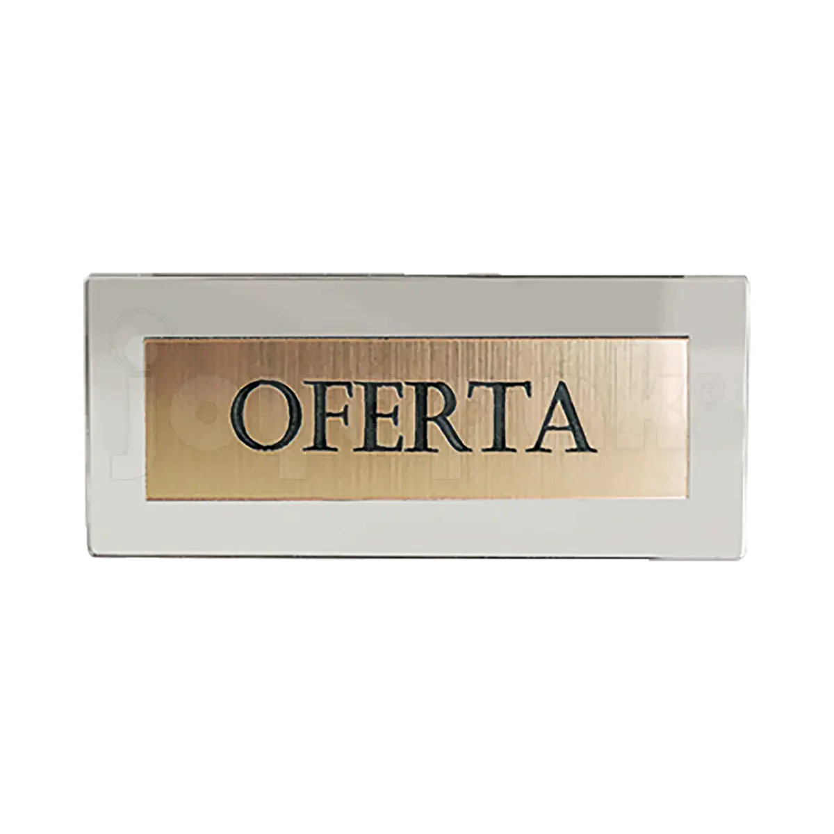 Letrero de Acrílico - Oferta