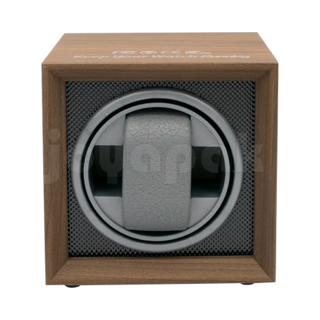 Estuche de Madera Giratorio con Luz LED 1 Reloj