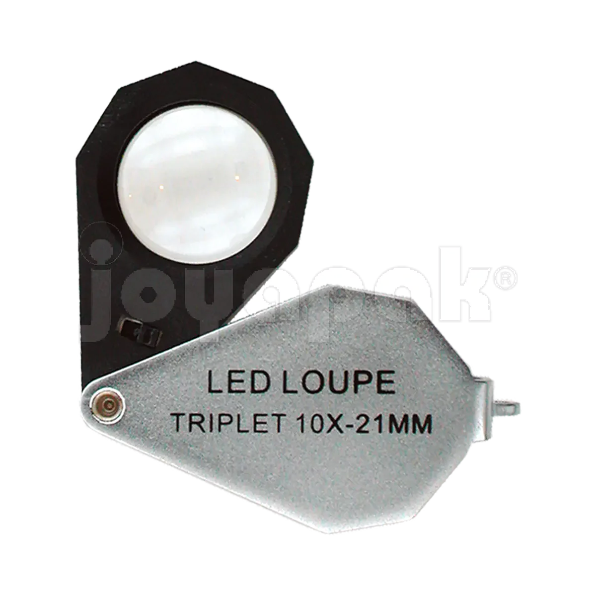 Lupa 21mm 10X con Luz Blanca y Ultravioleta
