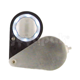 Lupa 21mm 10X con Luz Blanca