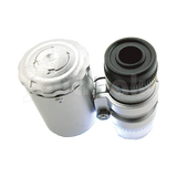 Microscopio de Bolsillo 60X con Luz Led y UV