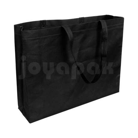 Bolsa ecológica market negra NW-MKT, vista lateral.
