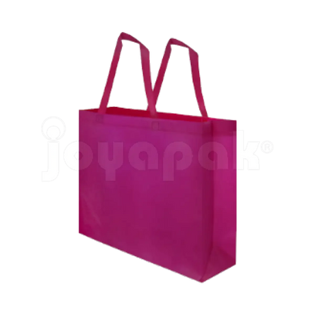 Bolsa ecológica market fucsia NW-MKT, vista en ángulo.