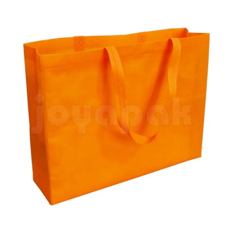 Bolsa ecológica market naranja NW-MKT, vista lateral.