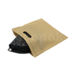 Bolsa ecológica tipo sobre beige NW-SCH, vista lateral.